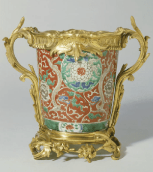 Mounted Vase