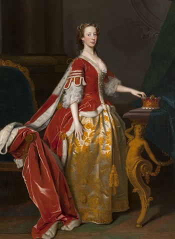 Allan Ramsay, "Lady Anne Campbell, Countess of Strafford, 1743 (Glasgow, The Hunterian)