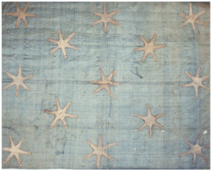 Commander in Chief’s Standard, ca. 1777-83 (Philadelphia: Museum of the American Revolution)