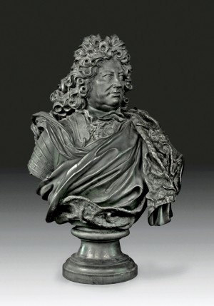 Bust of Landgrave Frederick II of Hesse Homburg, Berlin, 1701, bronze © Bad Homburg v. d. Höhe, Palace, Photo: Renate Deckers-Matzko