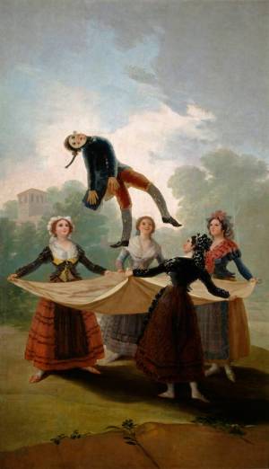 Francisco José de Goya y Lucientes, Straw Mannequin (El pelele), 1791–92 (Madrid: Prado)