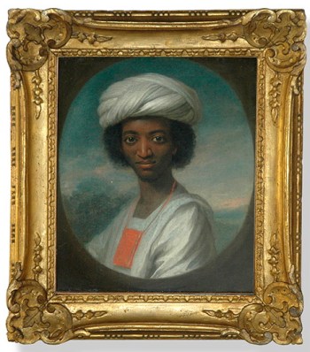 William Hoare, Portrait of Ayuba Suleiman Diallo, ca. 1733 (Jamestown-Yorktown Foundation)