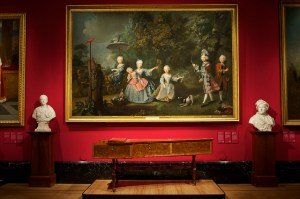 Installation view of The First Georgians, The Queen's Gallery, Buckingham Palace.
