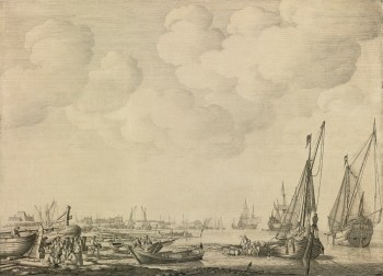 Willem van de Velde the Elder (1611–1693), Dutch Harbor in a Calm with Small Vessels, Lot 32, estimate $2–3 million. 
