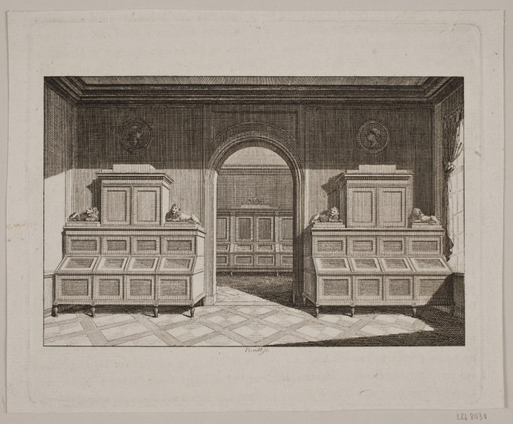 Frederik Ludvig Bradt (1747-1829), Moentkabinettet paa Rosenborg, 1791