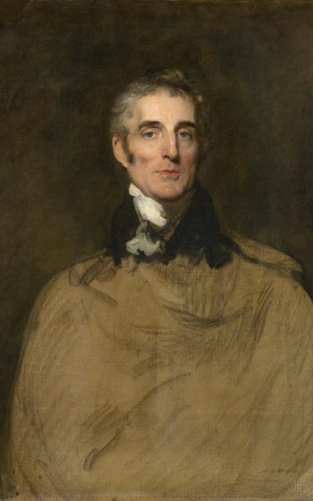 Sir Thomas Lawrence, Unfinished Portrait of Arthur Wellesley, 1st Duke of Wellington, 1829, oil on canvas, 94.3 × 74.3 cm (Private Collection).
