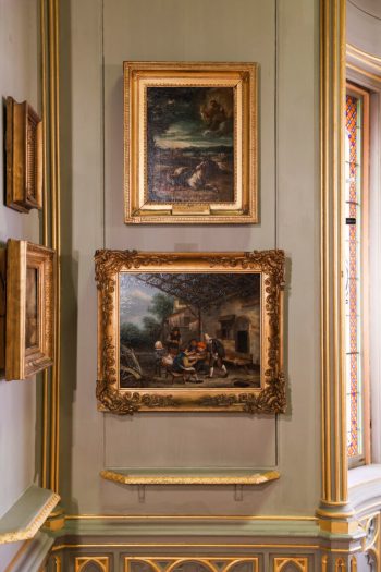 Interior view of Strawberry Hill House.