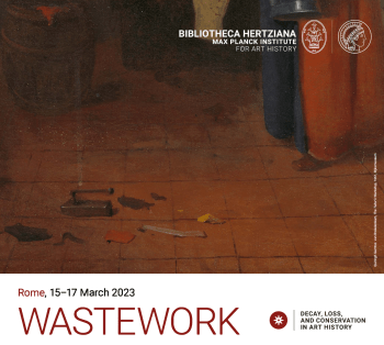 Assortment of small objects on the floor of a tailor's workshop.