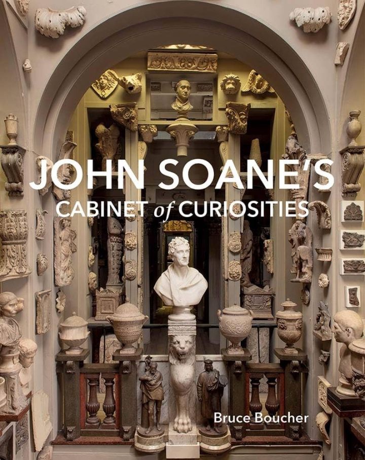 book cover with a view of the interior of Soane's house