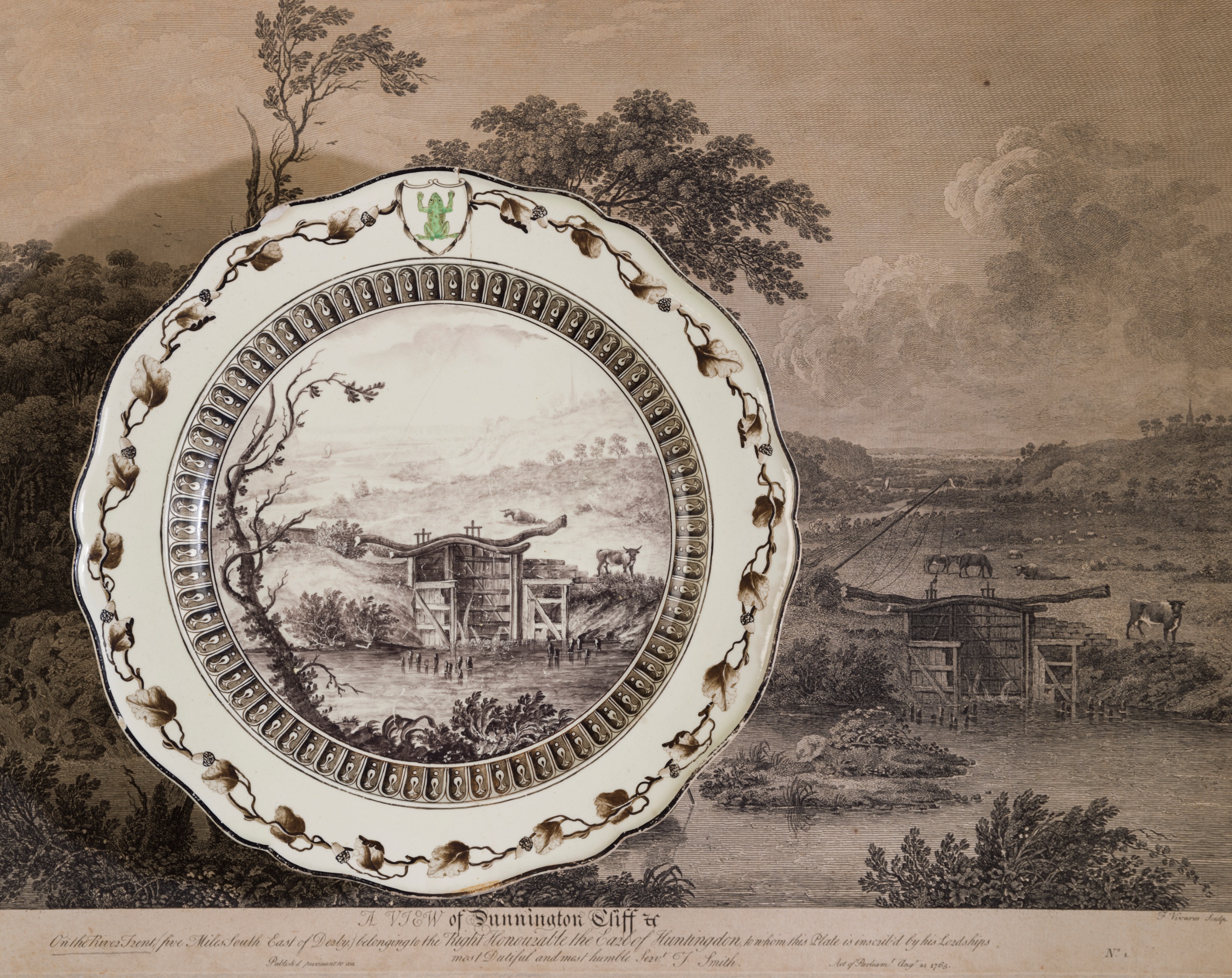 Williamsburg Acquires Green Frog Plate and Related Print | Enfilade